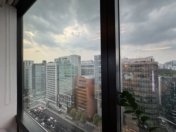 강남사무실임대 금강타워 사무실 전망 이미지